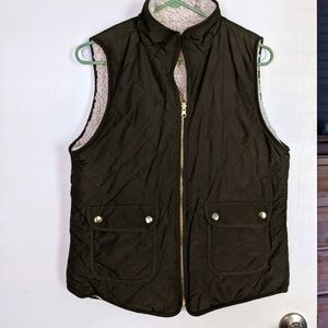 Sherpa vest Reversible